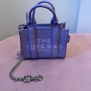 AUTHENTIC Marc Jacobs Lavender Mini Tote Bag